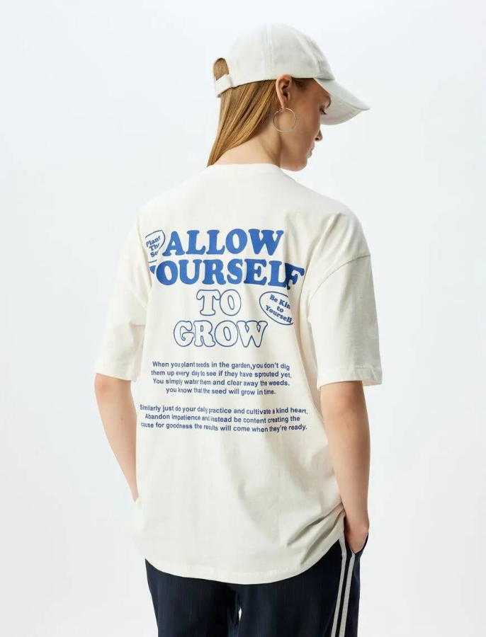 Resim Koton Kadın T-shirt 5SAL10080IK
