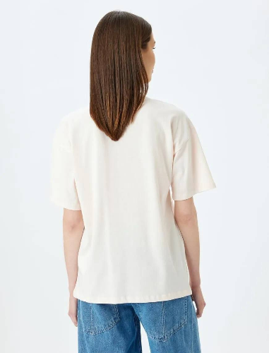Resim Koton Kadın T-shirt 5SAL10116IK