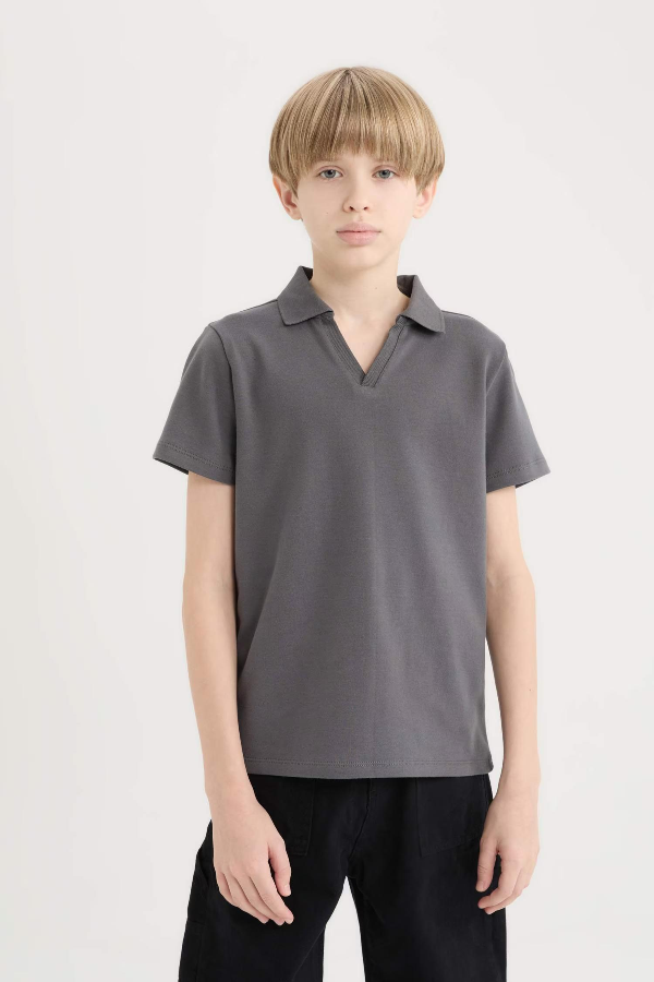 Resim Defacto Erkek Çocuk Kısa Kol T-shirt D7755A8AR161