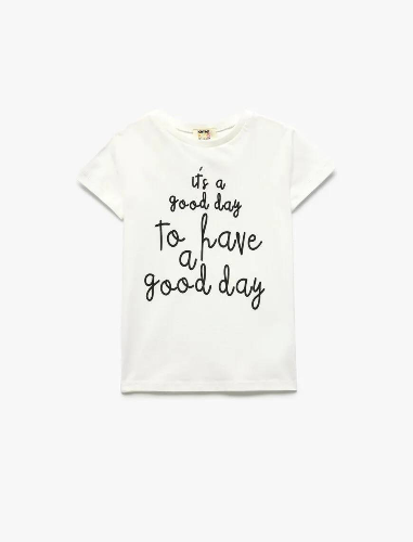 Resim Koton Kız Çocuk T-shirt 5SKG10044AK