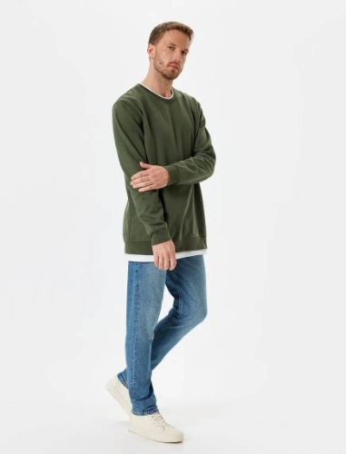 Resim Koton Erkek Jean Pantolon 5WAM40168ND
