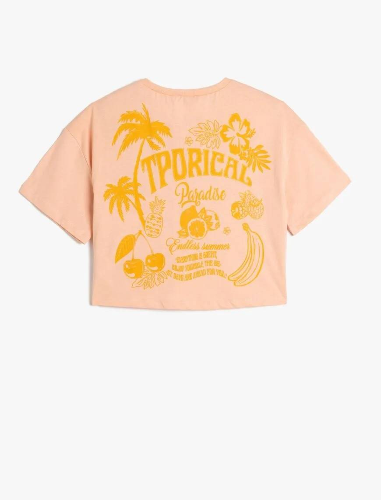 Resim Koton Kız Çocuk T-shirt 5SKG10144AK