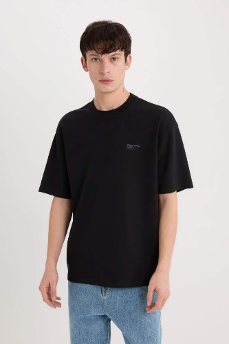 Resim Defacto Erkek  T-shirt D5507AXBK81