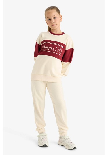 Resim Defacto Kız Çocuk  Sweat Takım E6418A8/ER42