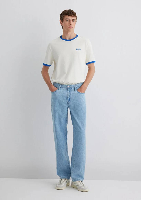 Resim Mavi Loose Erkek  Jean Pantolon M0010101-89518