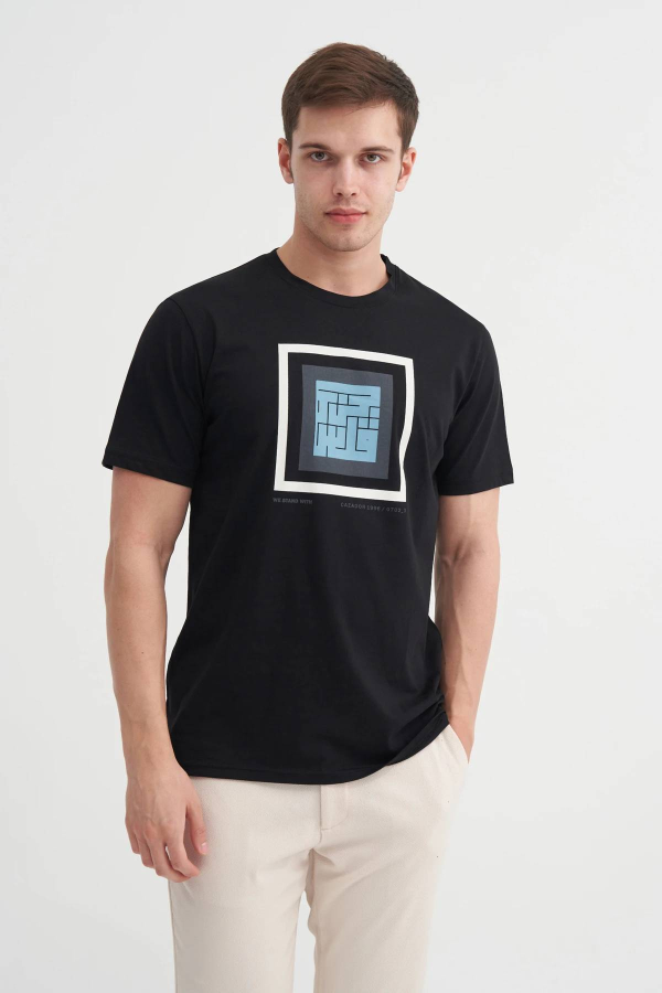 Resim Cazador Erkek T-shirt 4117