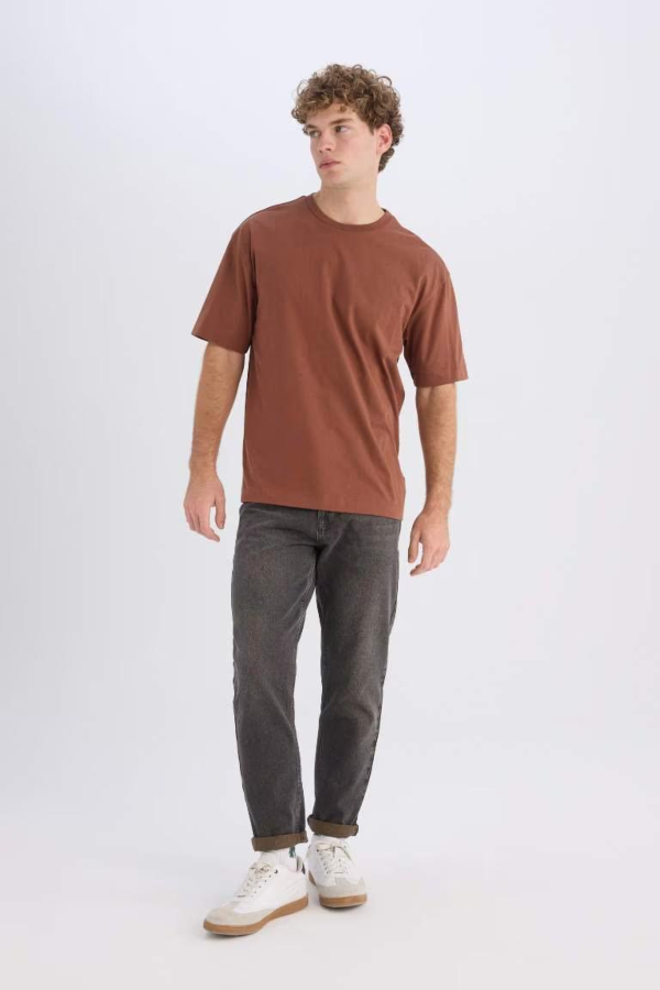 Resim Defacto Erkek  T-shirt D6070AXBN326