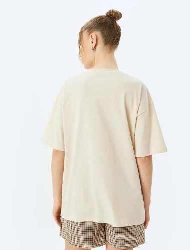 Resim Koton Kadın T-shirt 5SAL10069IK