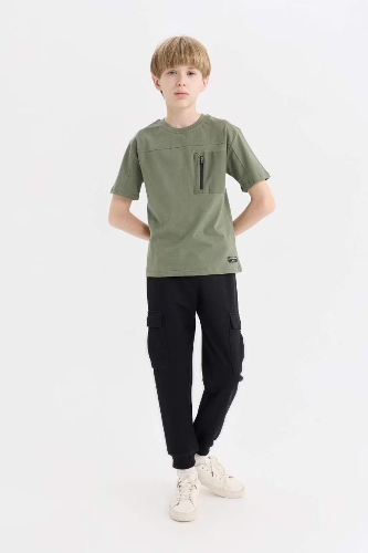Resim Defacto Erkek Çocuk T-shirt Takım E2820A8KH493
