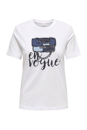 Resim Only Onlemma Lıfe Reg SS Lady Top Jrs Noos Kadın T-shirt 15329752