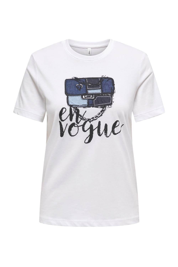 Resim Only Onlemma Lıfe Reg SS Lady Top Jrs Noos Kadın T-shirt 15329752
