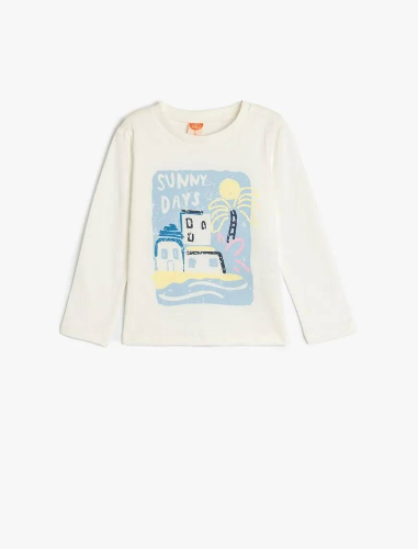 Resim Koton Kız Bebek Sweat 5SMG10048AK