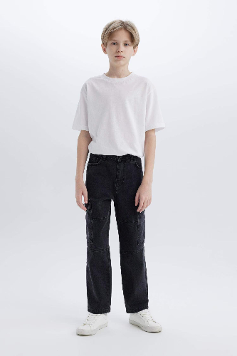 Resim Defacto Erkek Çocuk  Jean Pantolon C7447A8NM40
