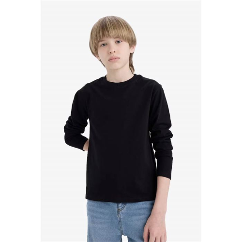 Resim Defacto Erkek Çocuk Uzun Kol T-shirt K1686A6/BK81