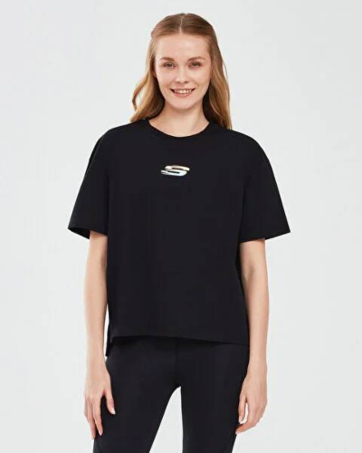 Resim Skechers W Graphic T-Shirt Short Sleeve Kadın  T-shirt S241011-001