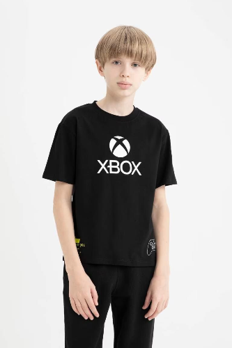 Resim Defacto Erkek Çocuk Kısa Kol T-shirt D9562A8BK81