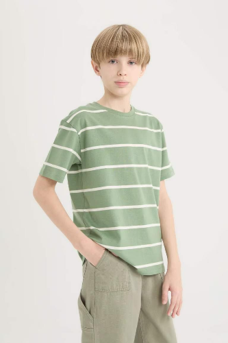 Resim Defacto Erkek Çocuk Kısa Kol T-shirt D7865A8GN1125