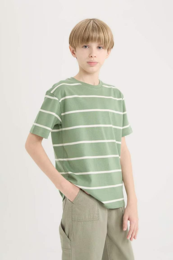 Resim Defacto Erkek Çocuk Kısa Kol T-shirt D7865A8GN1125