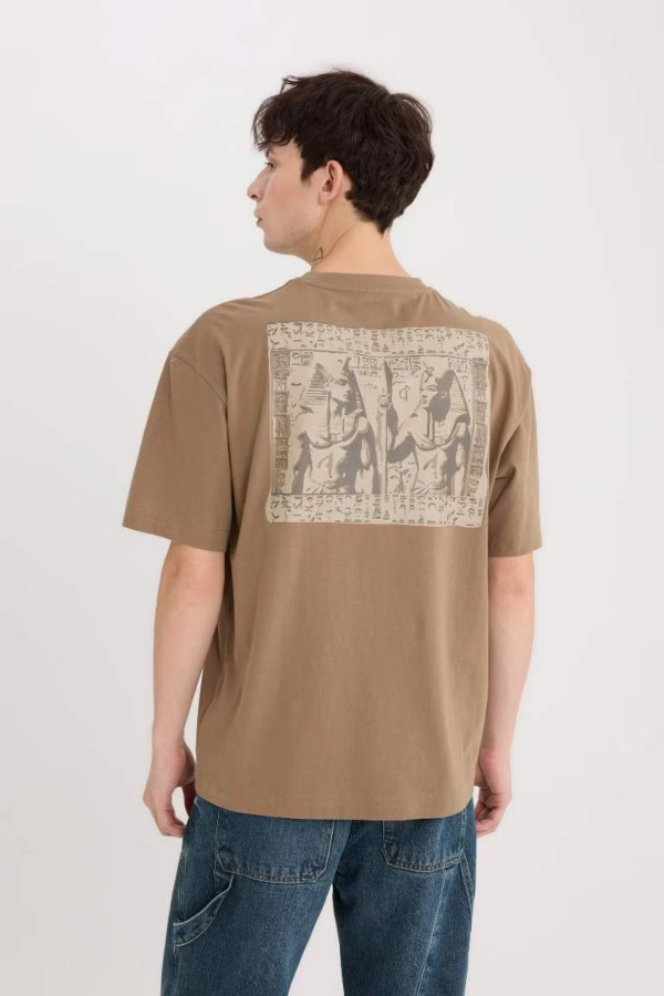 Resim Defacto Erkek  T-shirt D9347AX/BN229