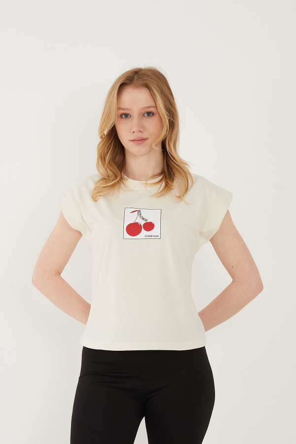 Resim Viole&More Kadın T-shirt