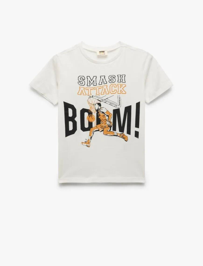 Resim Koton Erkek Çocuk T-shirt 5SKB10161TK