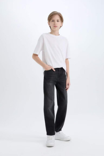 Resim Defacto Erkek Çocuk Jean Pantolon C7230A8/NM40