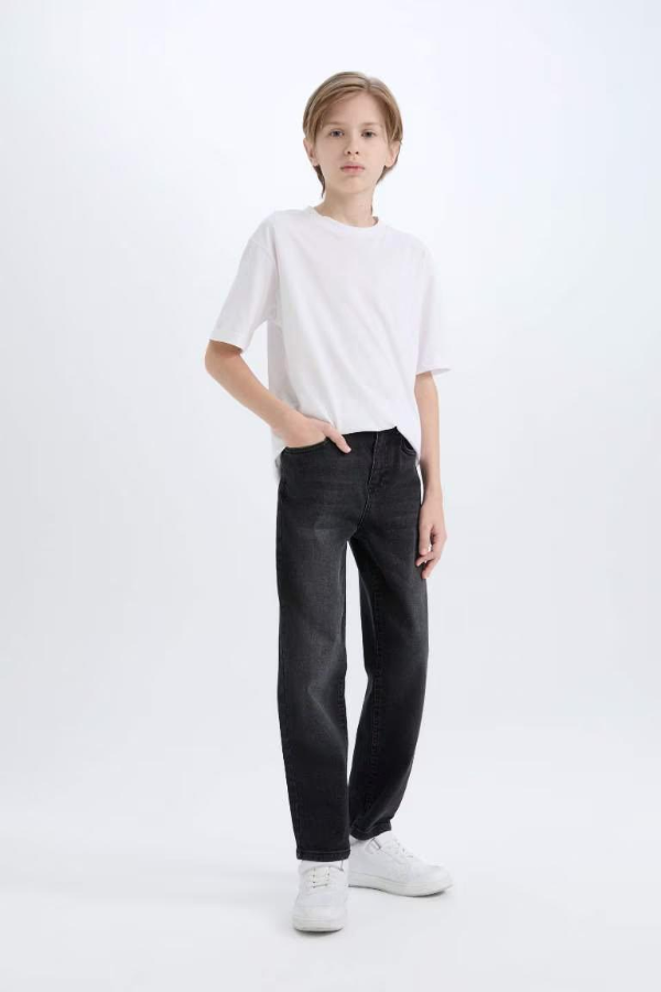 Resim Defacto Erkek Çocuk Jean Pantolon C7230A8/NM40