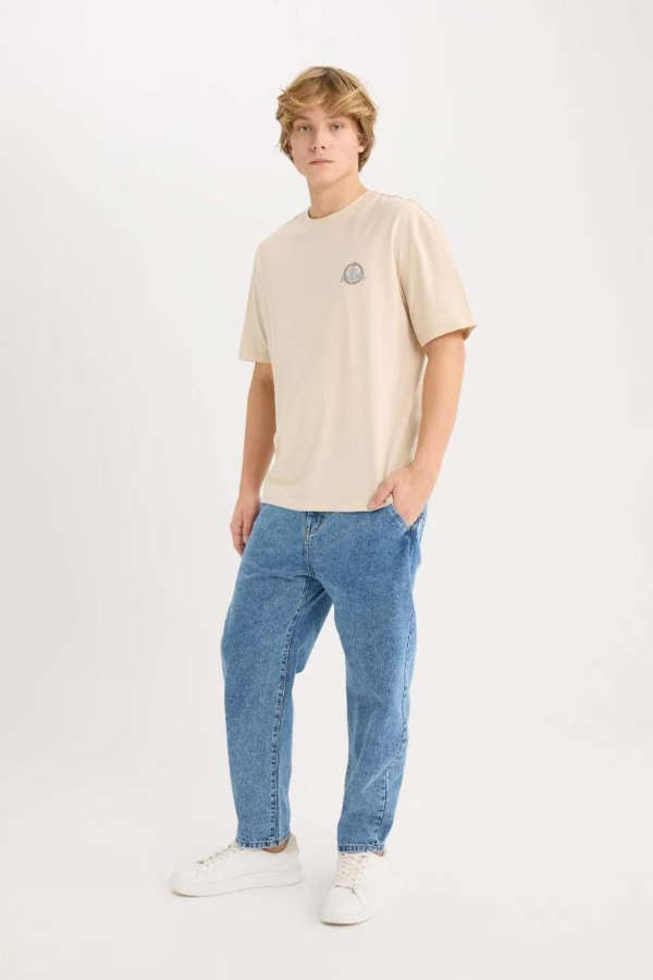 Resim Defacto Erkek  T-shirt D7815AXBG702