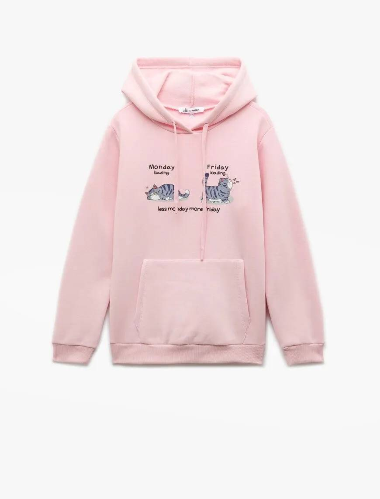 Resim Koton Kadın Sweat 6Wal10222Ik