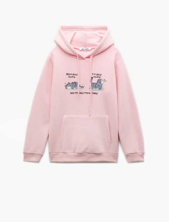 Resim Koton Kadın Sweat 6Wal10222Ik