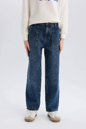 Resim Defacto Erkek Çocuk  Jean Pantolon D6817A8NM34