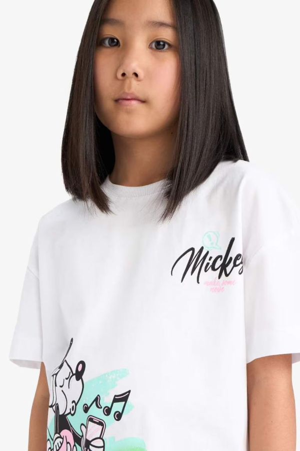 Resim Defacto Kız Çocuk  T-shirt E2618A8/WT34