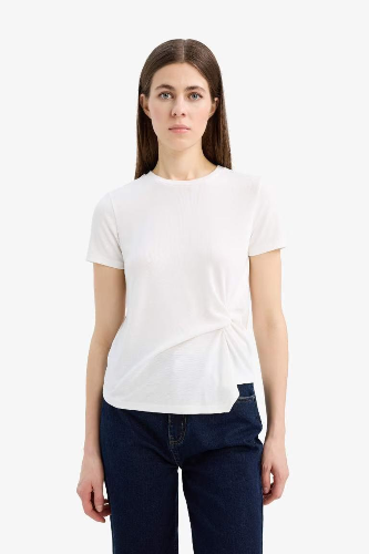 Resim Defacto Kadın T-shirt F0366AX/ER105