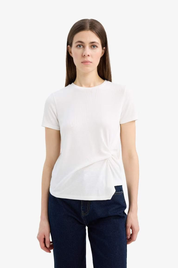 Resim Defacto Kadın T-shirt F0366AX/ER105