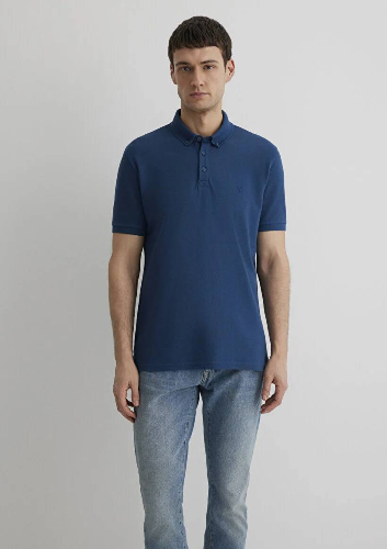 Resim Mavi Polo Erkek T-Shirt M063247-80705