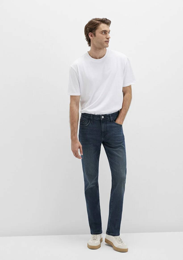 Resim Mavi Jake Erkek Jean Pantolon M0042290832
