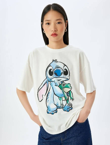 Resim Koton Kadın T-shirt 5SAL10148IK