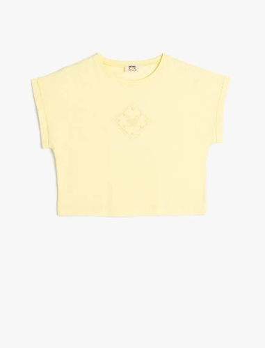 Resim Koton Kız Çocuk T-shirt 5SKG10135AK