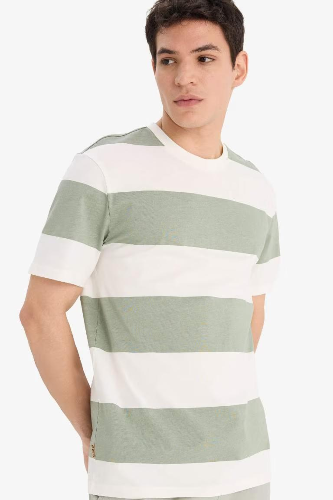 Resim Defacto Erkek T-shirt E5485AX/GN1107
