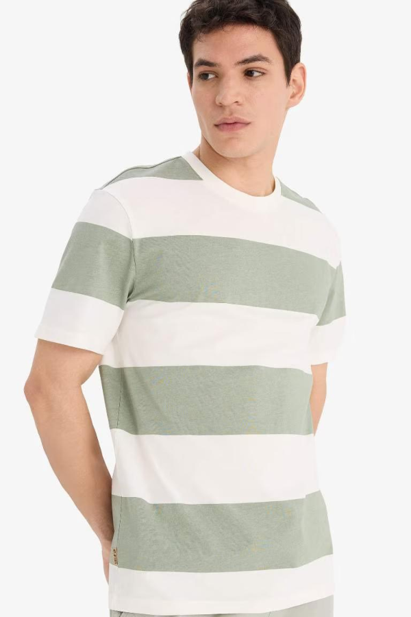 Resim Defacto Erkek T-shirt E5485AX/GN1107