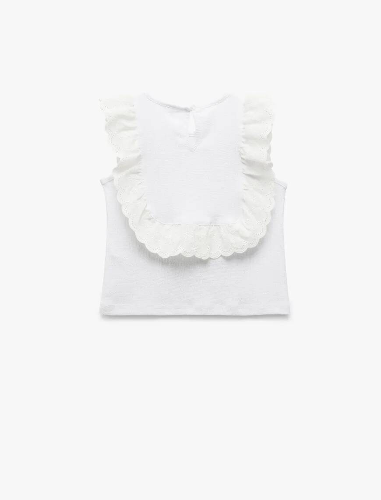 Resim Koton Kız Bebek  T-shirt 5SMG30006AK