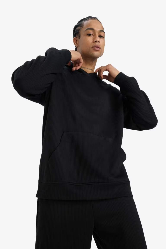 Resim Defacto Erkek  Sweat E9308AX/BK81