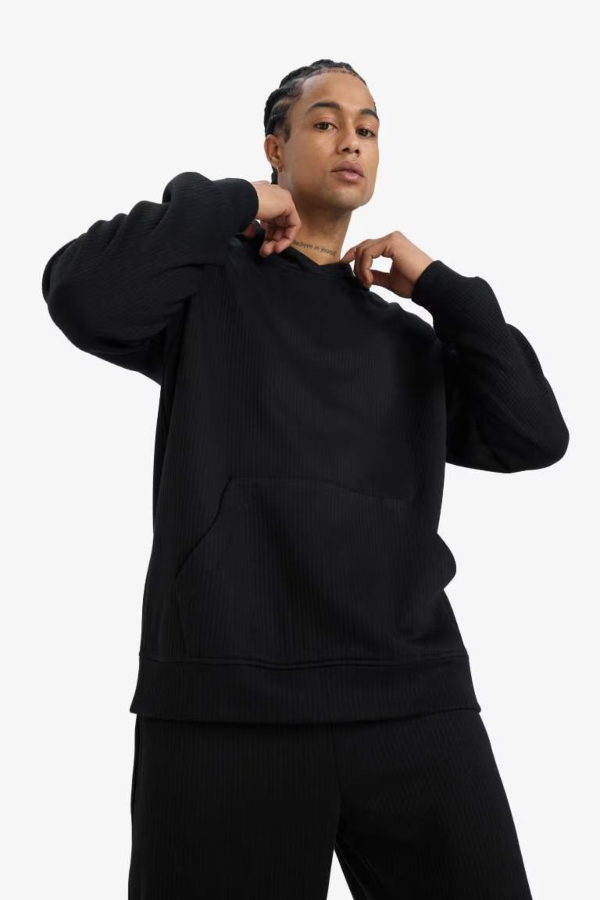 Resim Defacto Erkek  Sweat E9308AX/BK81