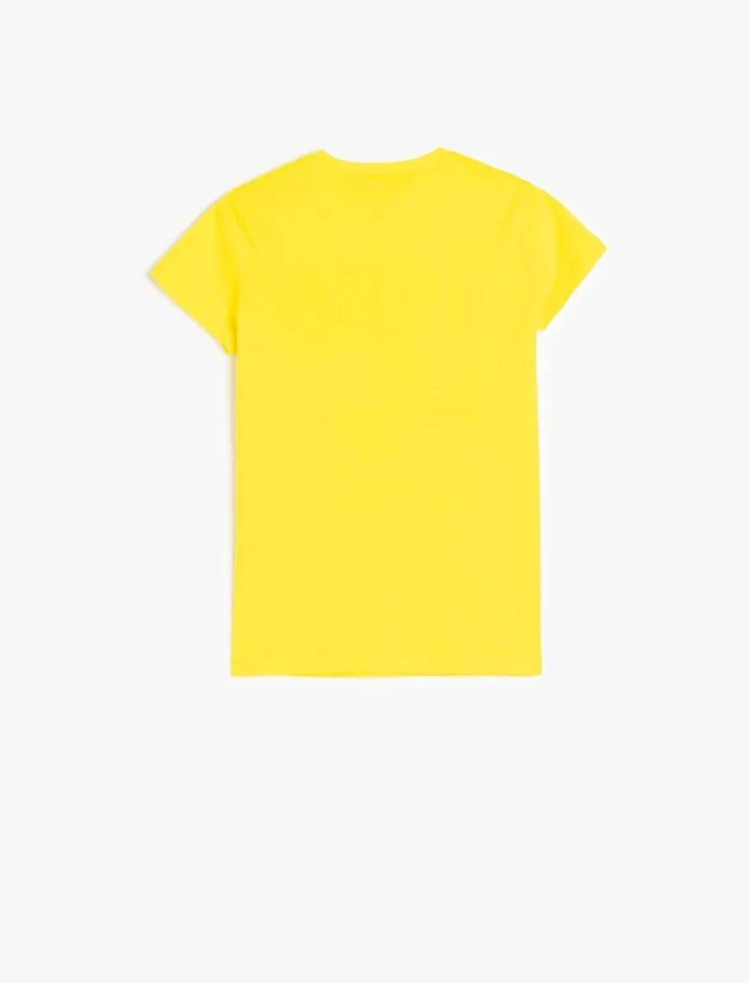 Resim Koton Kız Çocuk Kısa Kol T-shirt 5SKG10271AK