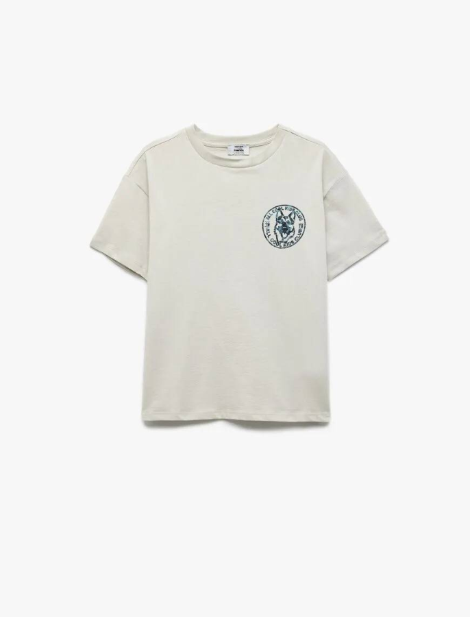Resim Koton Erkek Çocuk T-shirt 5SKB10582TK