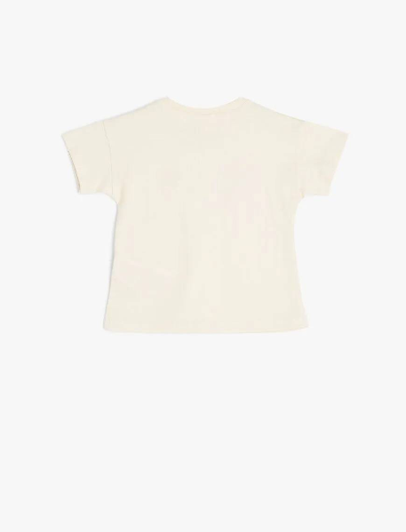 Resim Koton Kız Bebek T-shirt 5SMG10093AK