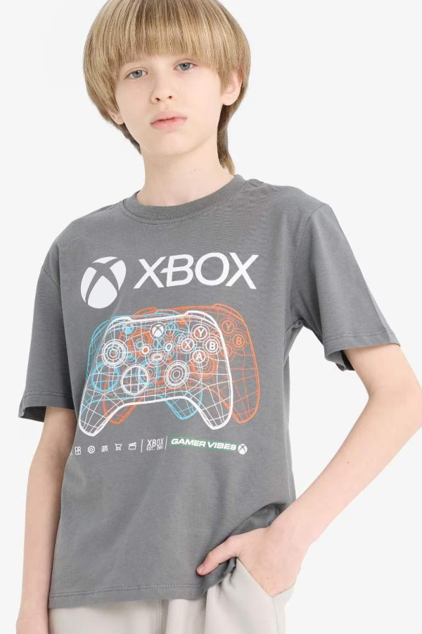 Resim Defacto Erkek Çocuk Kısa Kol T-shirt E4828A8GR449