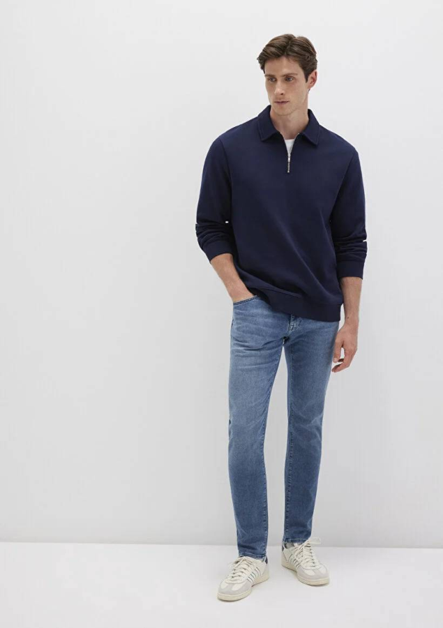 Resim Mavi Jake Foggy Erkek Jean Pantolon M0042290651