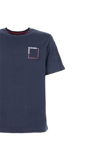 Resim Jack & Jones Jjverner Tee SS Crew Neck Erkek T-shirt 12269314