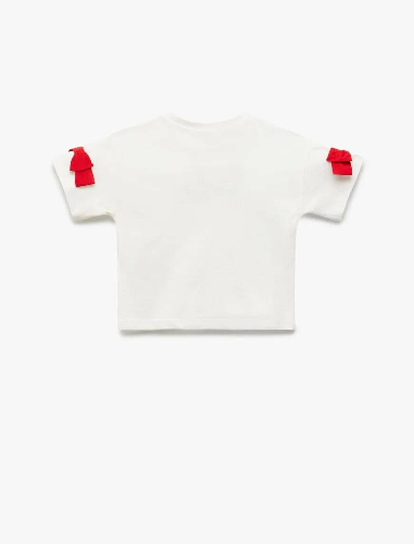 Resim Koton Kız Bebek T-shirt 5SMG10155AK